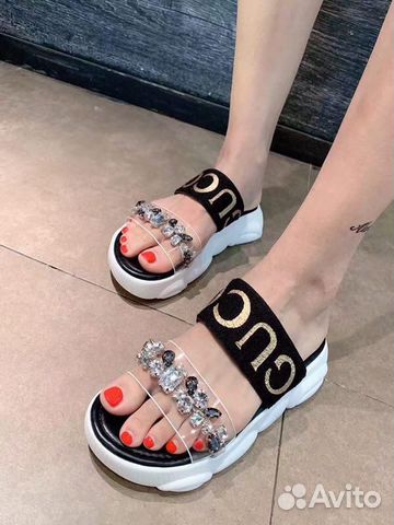 Шлепанцы Gucci Шлепанцы Gucci