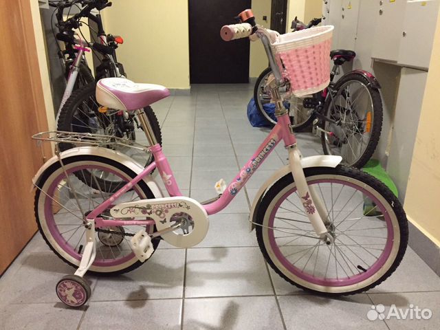 Велосипед Princess bike girl black aqua Велосипед Princess bike girl black aqua