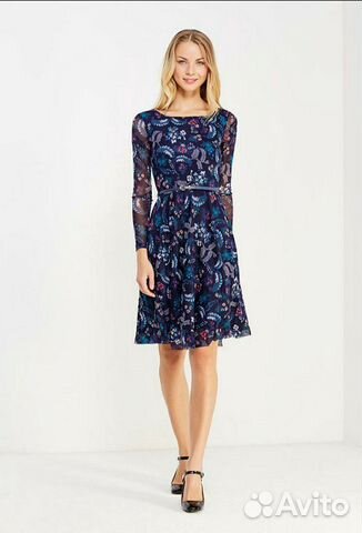 Платье Zarina синее
