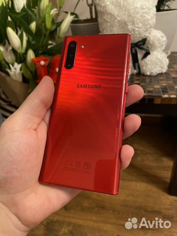 Смартфон Samsung Galaxy Note 10 Red 8/256