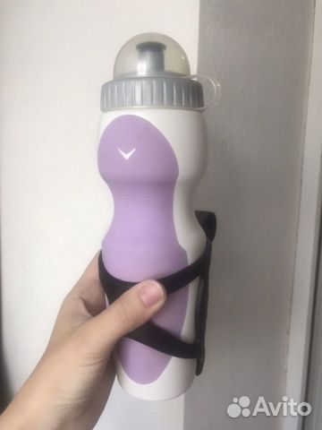 Бутылка спортивная с держателем