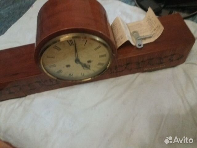 Часы каминные с боем Янтарь (Большие ) 80г СССР