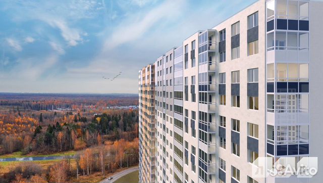 1-к квартира, 36.3 м², 3/25 эт.