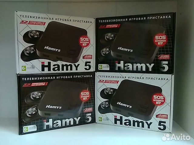 Hamy 5 8-16 bit 505 игр