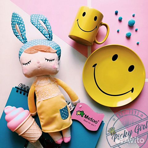 Кукла зайка сплюшка новая