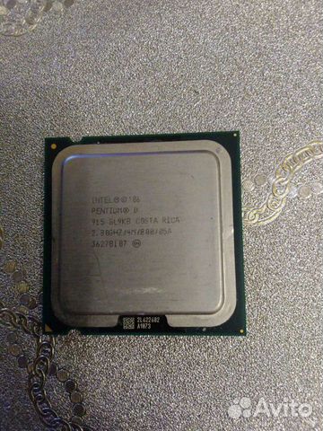 Процессор Pentium D 915