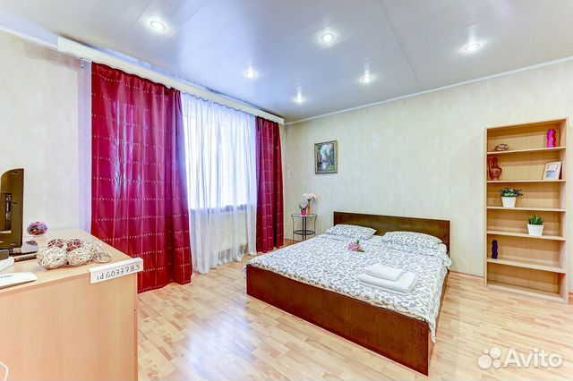 

1-к. квартира, 38 м², 2 кровати