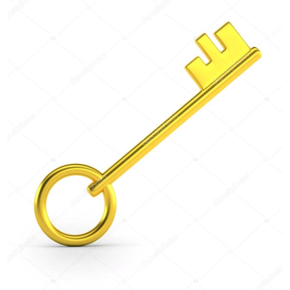 Желтый ключ