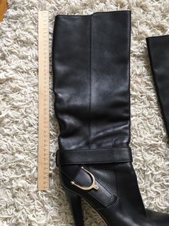 Женские сапоги родные gucci оригинал 39,5 (гуччи)