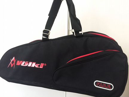 Теннисная сумка Volkl Tour 6 Pack Black/Lava Bag