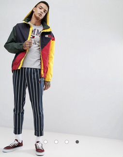 Куртка колор блок в стиле 90-х Tommy Jeans Capsule