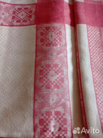 Скатерти лён новые СССР