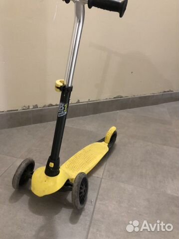 Самокат axelo трехколесный