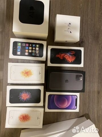 Коробки от apple