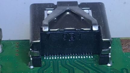 Hdmi гнездо Sony PS 4 slim/pro