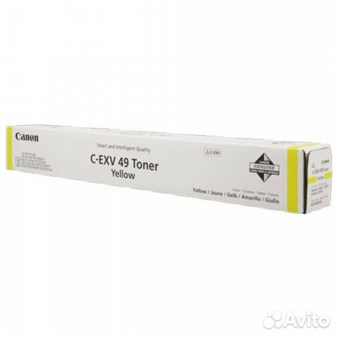 Тонер Canon Toner C-EXV 49 Yellow 107751
