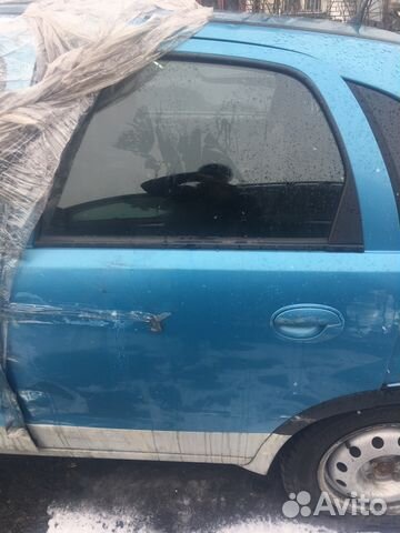 Опель корса 2004 дверь задняя левая