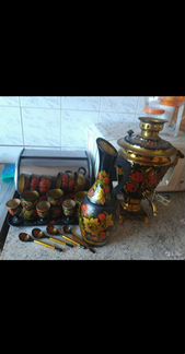 Посуда хохлома