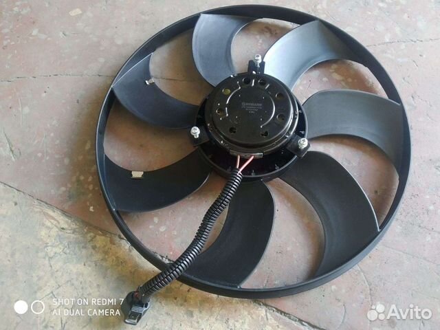 Вентилятор радиатора Киа Рио,Хендай Солярис 10-17