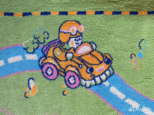 Ковер детский с дорогами 2х3