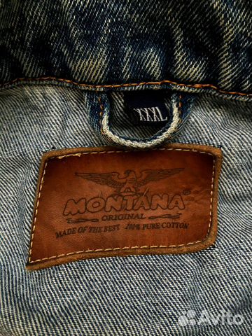 Джинсовая куртка Montana xxxl
