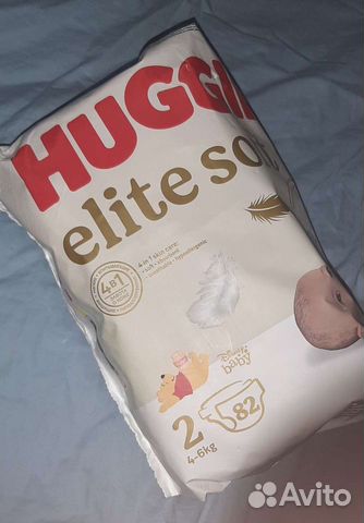 Подгузники huggies elite soft 1/2