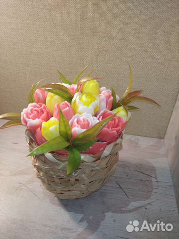 Мыло ручной работы букет