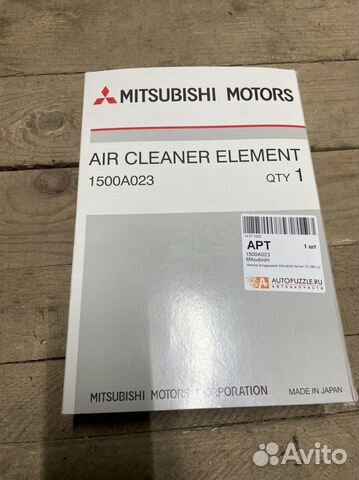 Воздушный фильтр mitsubishi Outlander