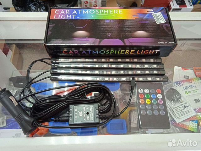 Подсветка салона с пультом