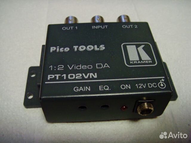 Усилитель-распределитель kramer PT-102VN 1:2 видео