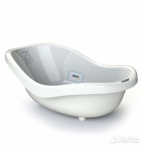 Детская ванночка для купания с термометром