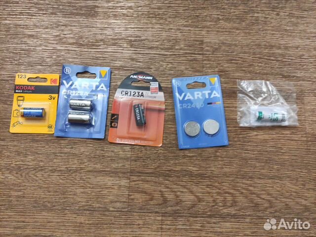 Батарейки CR2430 CR123 18650
