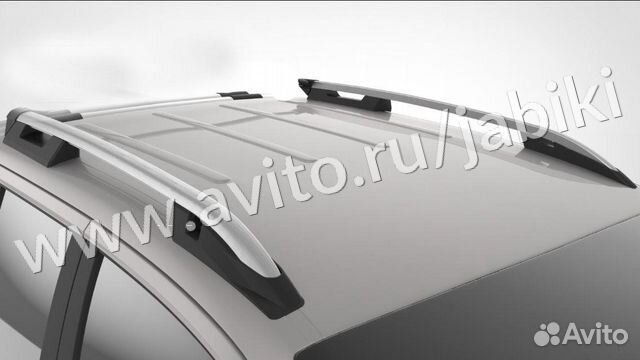 Рейлинги Can-Otomotiv Mitsubishi L200 15+ серебро