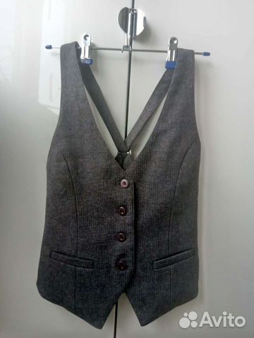 Школьная форма sky lake (юбка и жилет)