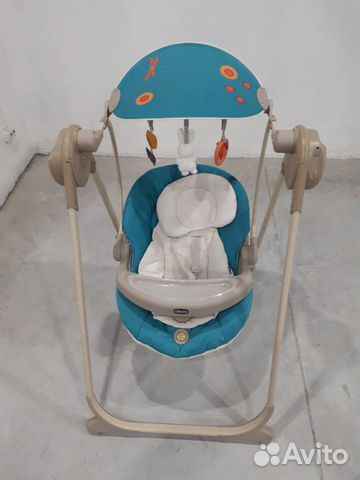 Детские качели chicco polly swing