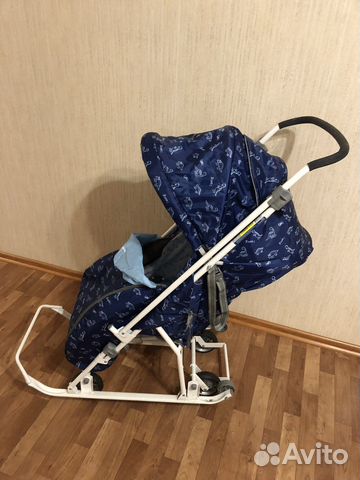 Санки-коляска nika kids