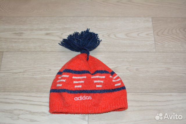 Зимняя шапка на мальчика 2-4 года