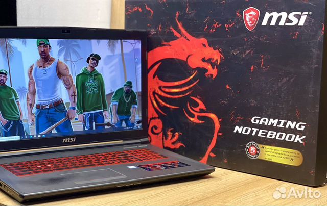 Игровой ноутбук MSI / Core i7 / 16 gb /GeForce GTX