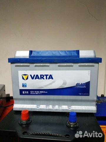 Аккумулятор Varta E 11 74ач