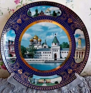 Тарелка декоративная Кострома