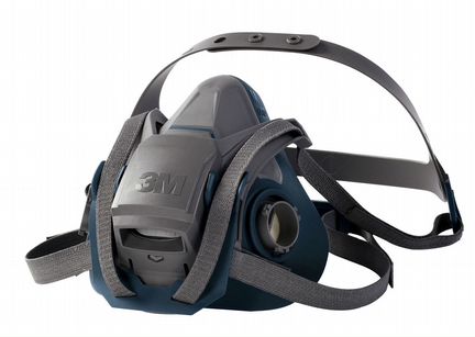 Многоразовая маска 3m 6502 6503 QL (респиратор 3M)