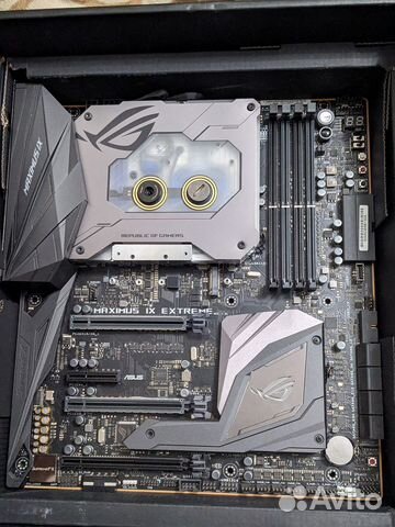 Мп Asus Maximus IX Extreme + i7 7700k(скальп)