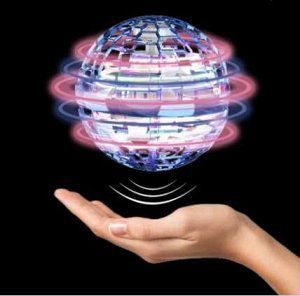 Летающий шар со светом бумеранг, шар спиннер