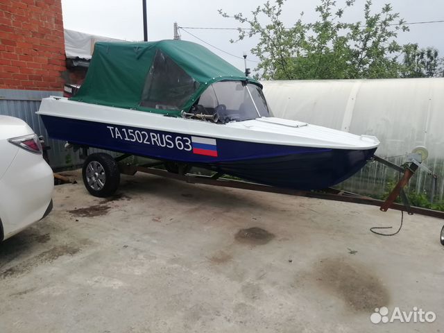 Казанка 5м2 + yamaha 55 + Телега