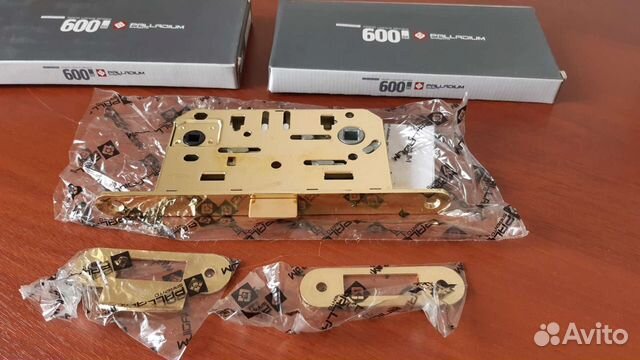 Замок межкомнатной двери palladium 600