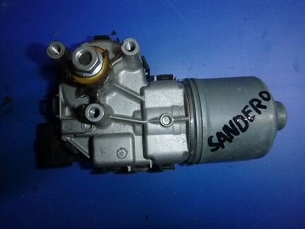Моторчик стеклоочистителя передний renault sandero