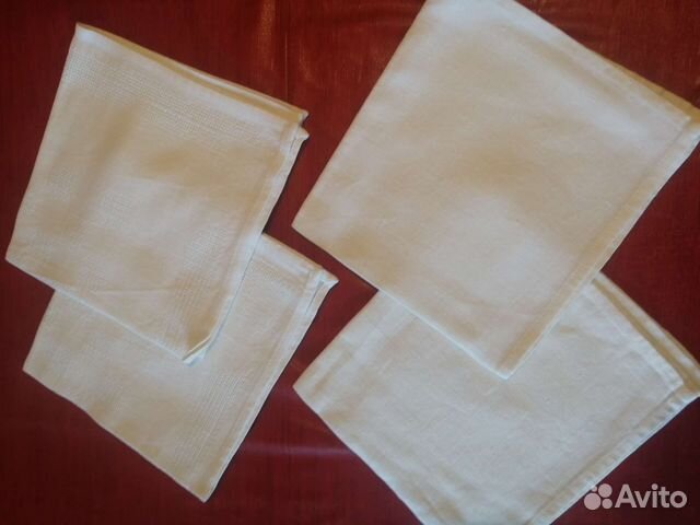 Скатерти и Салфетки льняные СССР