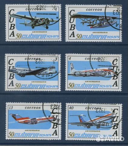 Самолеты. Куба. 1979 год