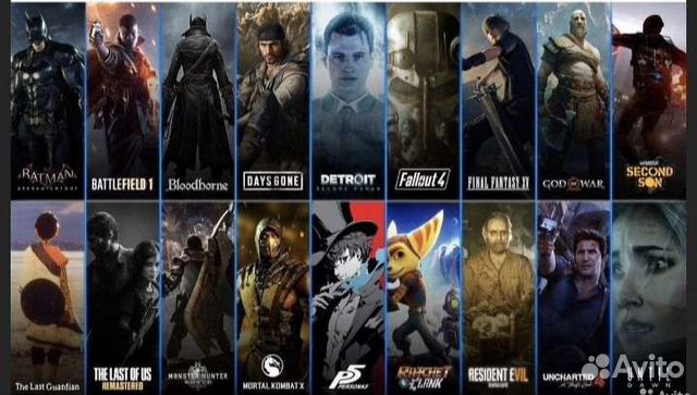 Игры на приставку ps4