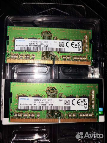 Оперативная память для ноутбука комплект 16gb